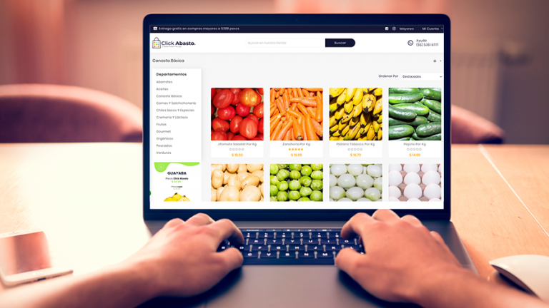 'Click Abasto': el sitio de la Central de Abasto para que pidas tu despensa por internet