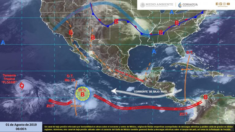 Nublados y lluvias vespertinas en Veracruz