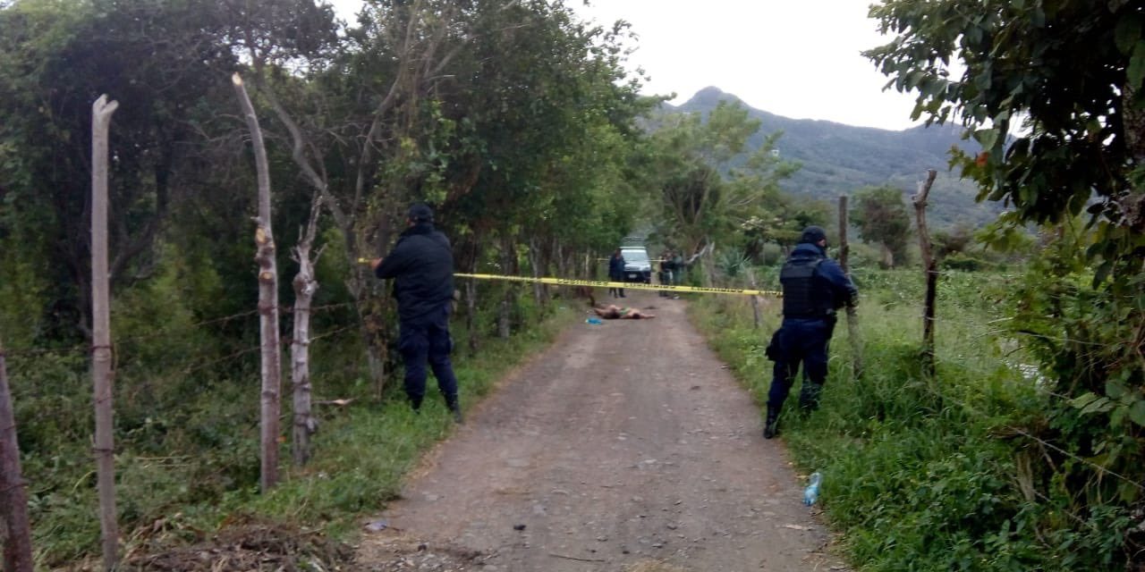 Localizan a dos hombres sin vida en Alto Lucero a la altura de La Ermita