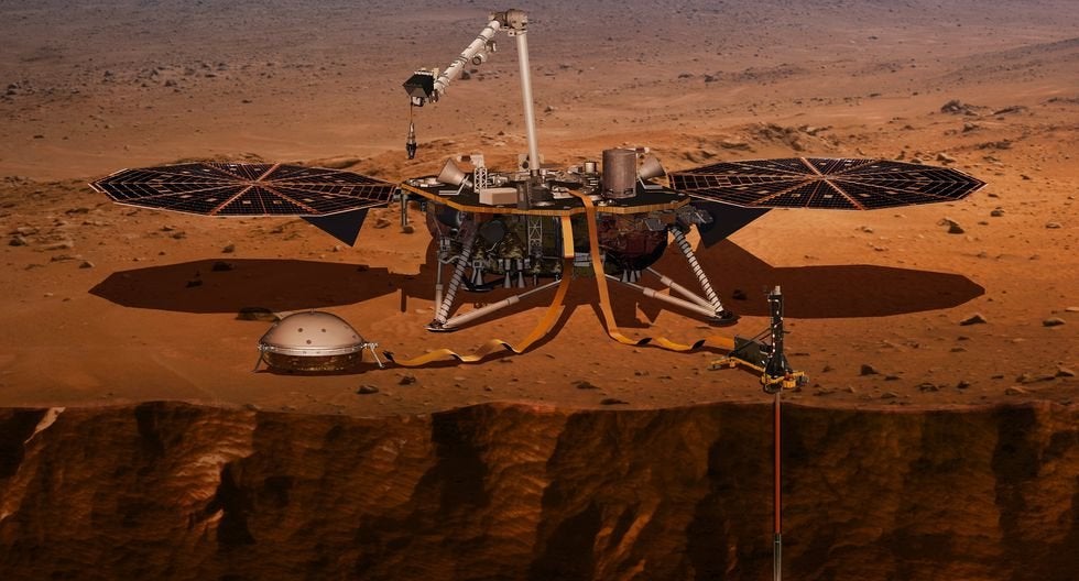 Sonda InSight: el planeta rojo tiene terremotos 450 "martemotos"