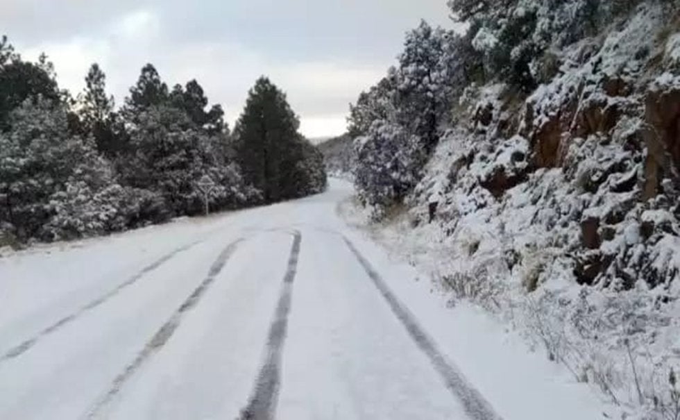 Prevén nevadas y fuertes vientos en el norte del país