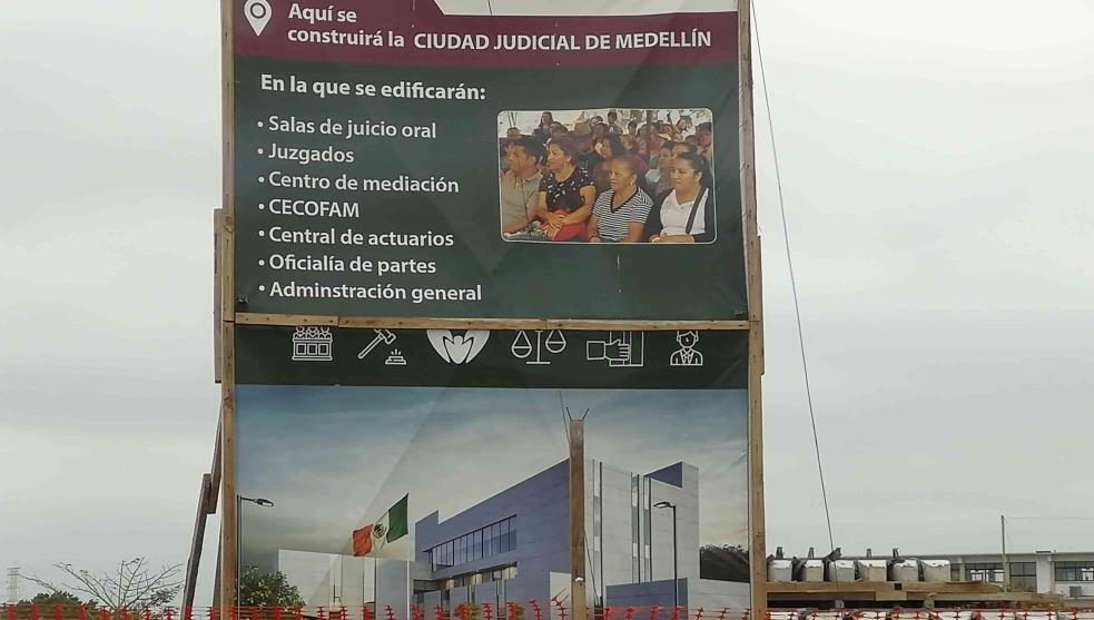 Con atraso de medio año, inician construcción de Ciudad Judicial