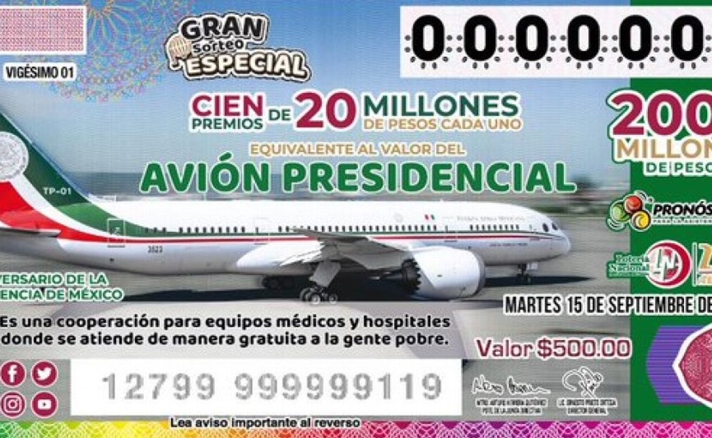 Cachitos del avión presidencial están en proceso de distribución: AMLO