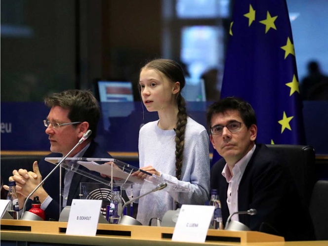 Greta Thunberg regaña a la UE por pretender ser líder climático