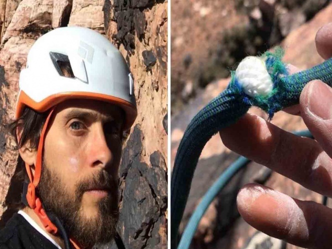 Jared Leto casi muere; estuvo a punto de caer de una montaña