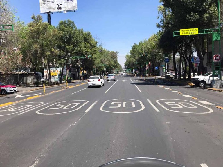 Así luce la CDMX durante sana distancia por Covid-19