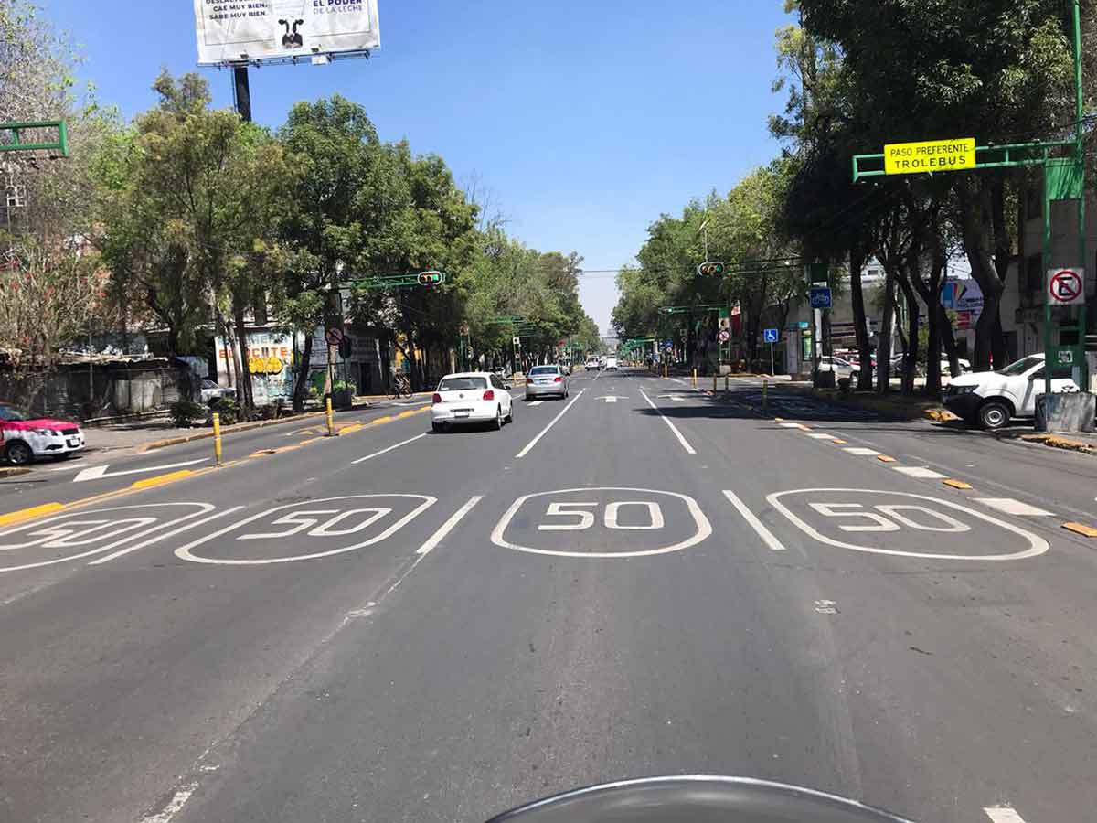 Así luce la CDMX durante sana distancia por Covid-19