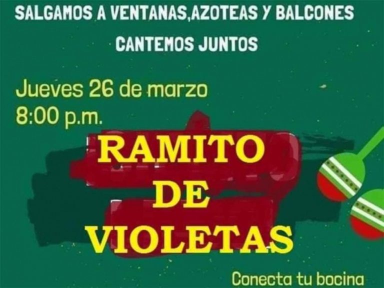 ‘Ramito de Violetas’... la canción que pretende unir a los mexicanos