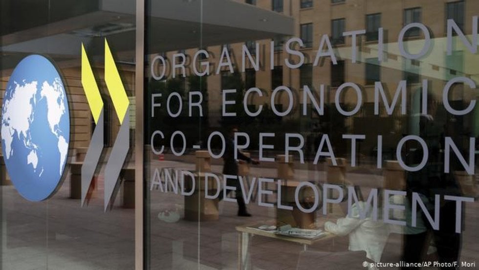 OCDE recorta de 1.2 a 0.7% el estimado de crecimiento