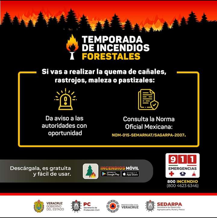 Inicia temporada de incendios forestales La Antigua