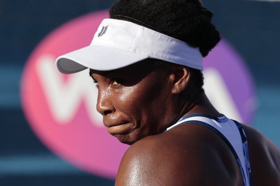 Venus Williams queda fuera del Abierto de Monterrey