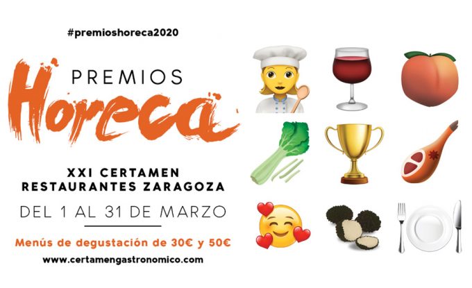 Certamen de Restaurantes de Zaragoza 2020, cerca de 40 menús