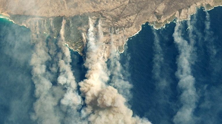 Satélites para predecir los incendios forestales en Australia