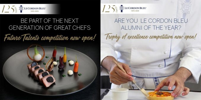 Le Cordon Bleu ha organizado dos concursos internacionales