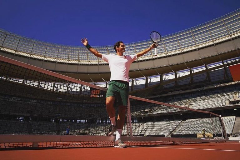 Roger Federer reta a deportistas en redes sociales