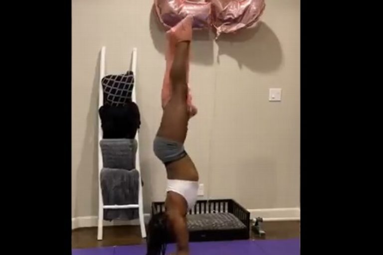 Se viraliza el reto de gimnasta Simone Biles en redes