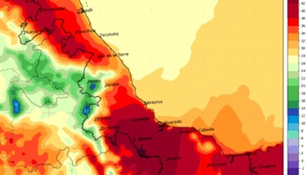 Hoy jueves será el día más caluroso de la semana en Veracruz