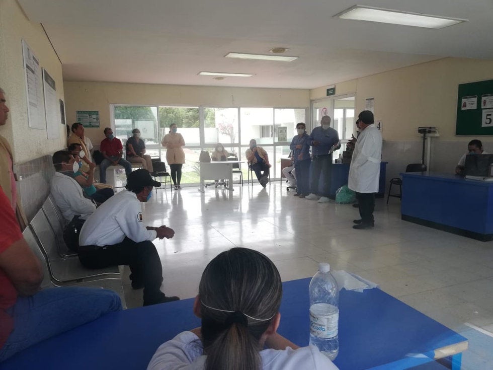 Realizan paro en la clínica 51 del IMSS en San Buenaventura, Coahuila