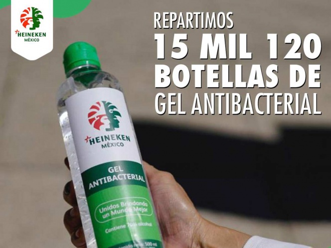 HEINEKEN México ha donado más de 100 mil latas de agua