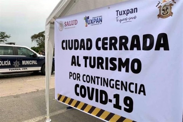 Impiden a poblanos y chilangos vacacionar en Tuxpan y Tecolutla