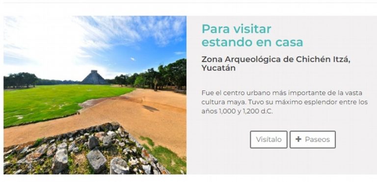 El INAH exhibe virtualmente hallazgos arqueológicos