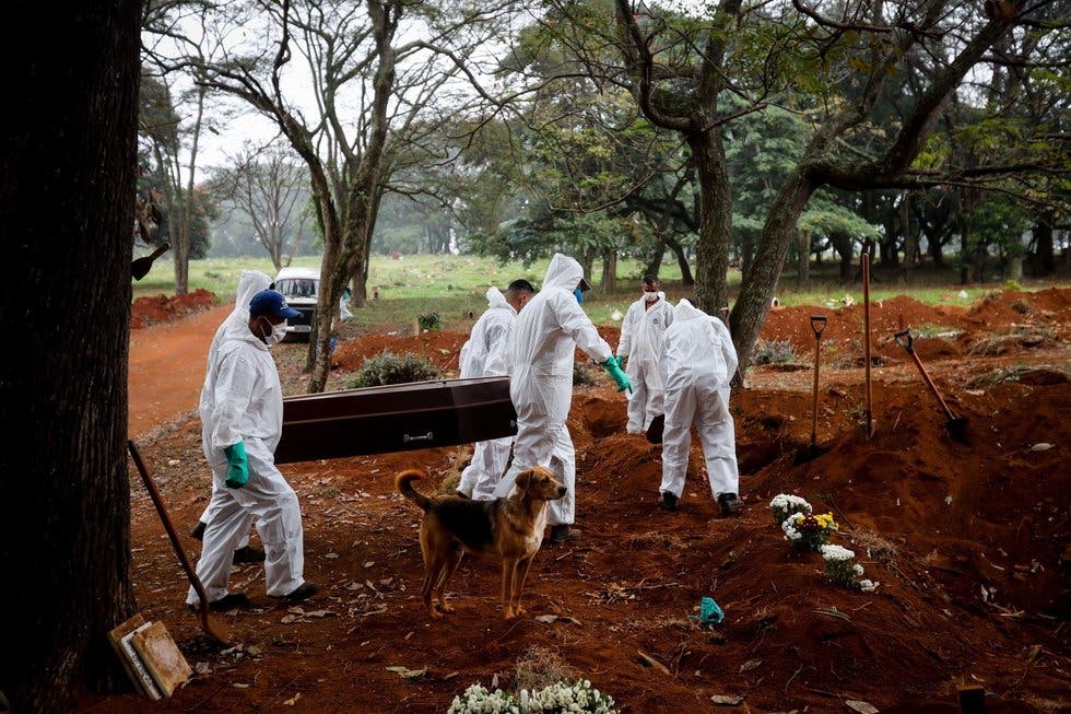 Fallecen más de mil personas durante un sólo día en Brasil