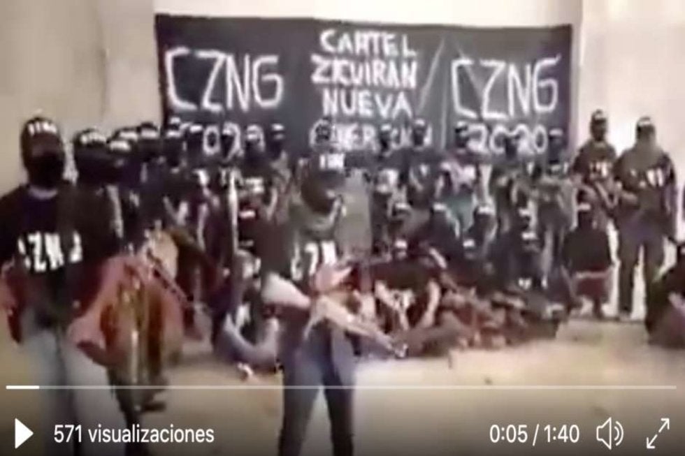 Surge el Cártel Zicuirán Nueva Generación, brazo armado del CJNG