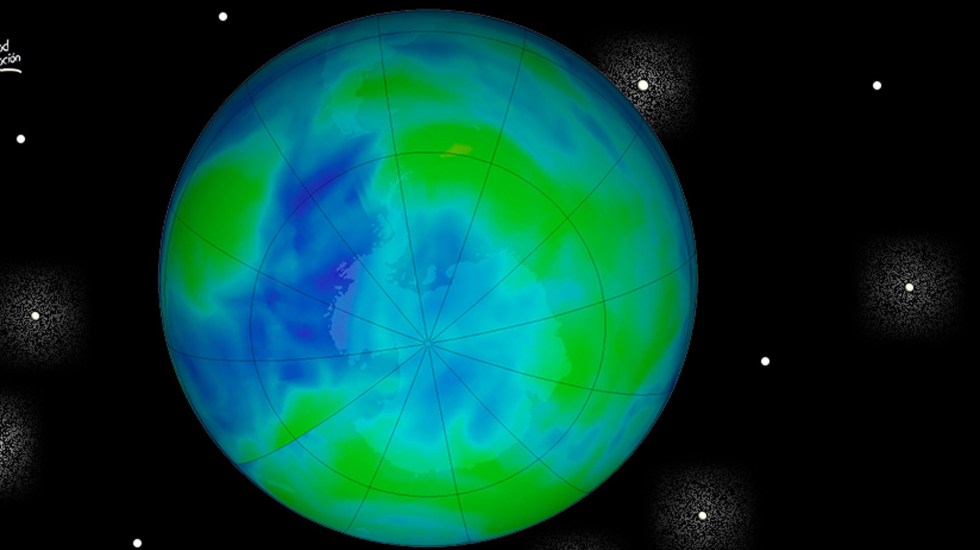 Agujero en capa de ozono del Ártico se cerró por cuestiones dinámicas