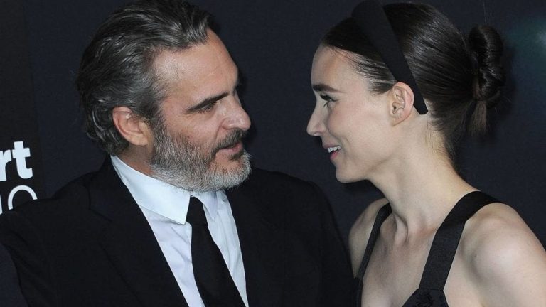 Joaquin Phoenix y Rooney Mara... ¡serán papás! ganador del Oscar