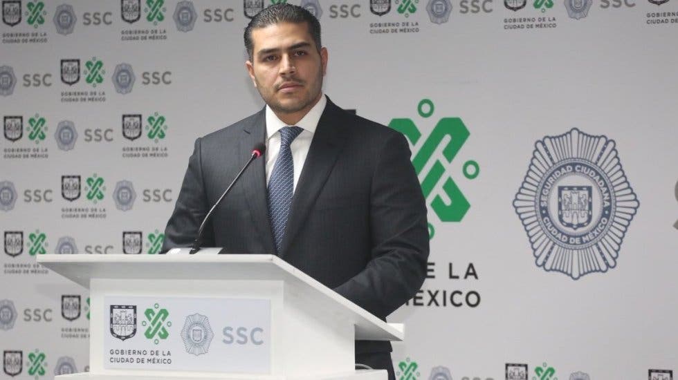 Titular de la SSC de CDMX pide disculpa a reportero de Televisa