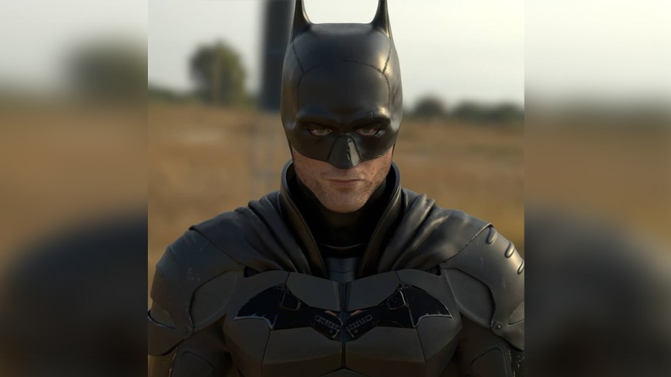 #VIRAL Comparte artista retrato 3D de Robert Pattinson como Batman