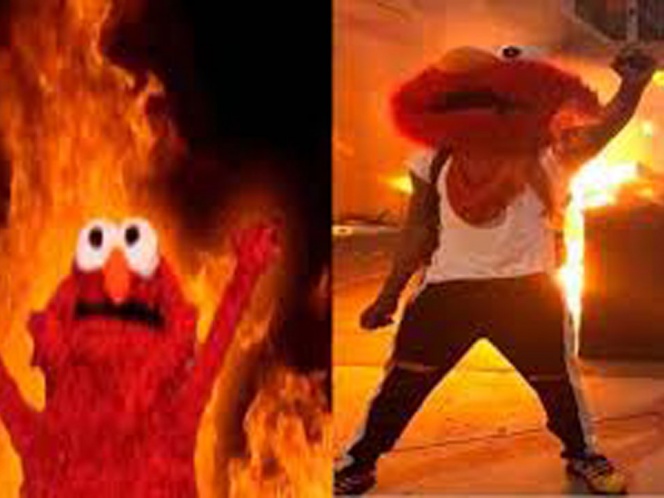 Meme de Elmo se hace realidad tras protestas por George Floyd