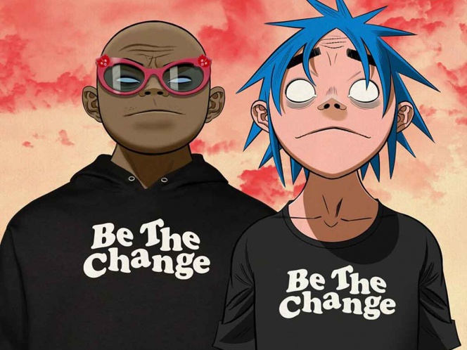 Gorillaz se pronuncia por un cambio para terminar con racismo