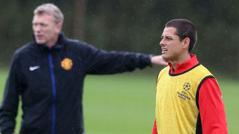 ‘Chicharito’ critica la ‘terquedad’ de David Moyes Manchester United