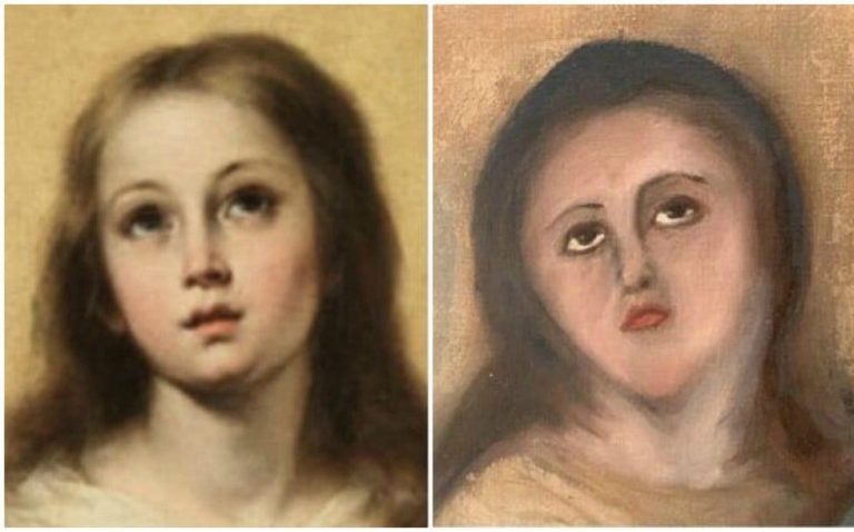 La fallida restauración de la Inmaculada de Murillo