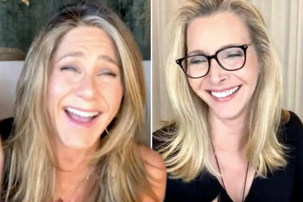 Jennifer Aniston y Lisa Kudrow hacen reunión virtual de 'amigas'