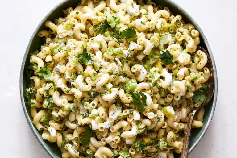 Una ensalada de pasta para los tiempos modernos