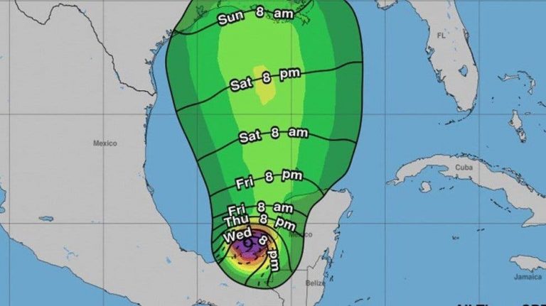 Tormenta Cristóbal toca tierra en Campeche; prevén fuertes lluvias