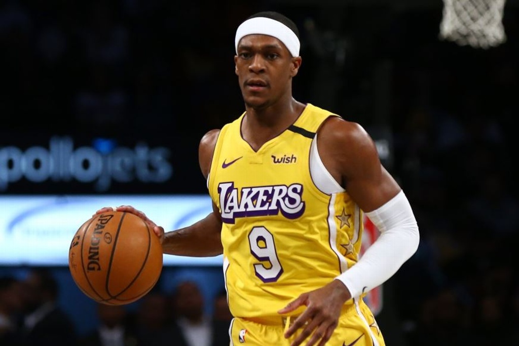 Lakers pierden a Rajon Rondo para reinicio de temporada en NBA