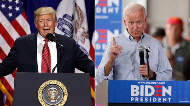 Trump y Biden atacan redes sociales, pero les pagan mucho