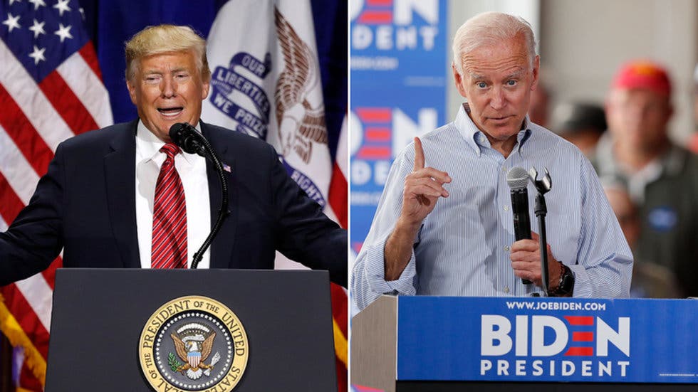 Trump y Biden atacan redes sociales, pero les pagan mucho