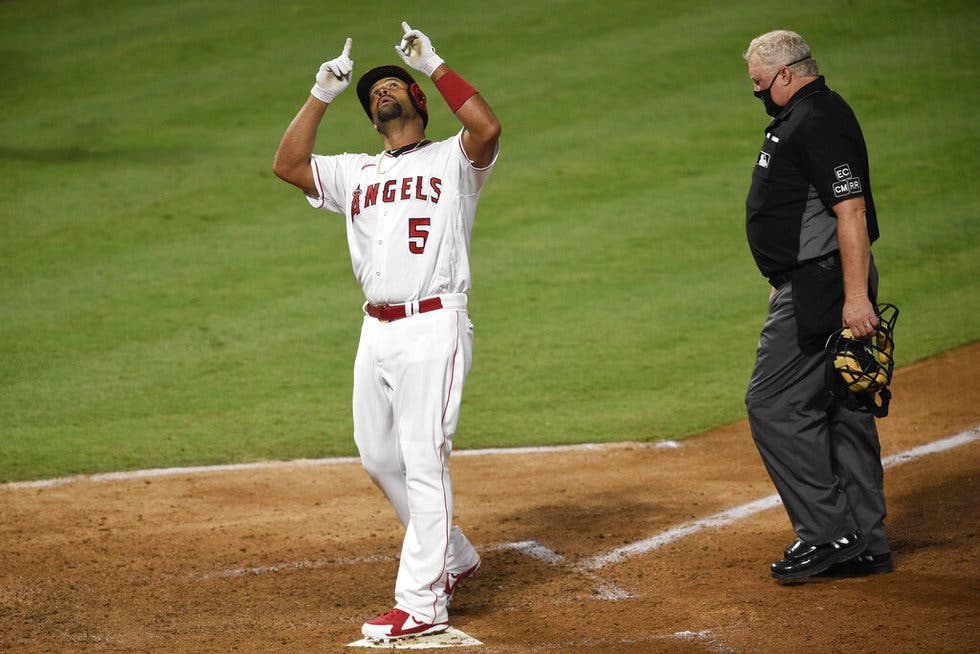 Cuadrangular 657 de Albert Pujols que le dio la victoria a los Angelinos