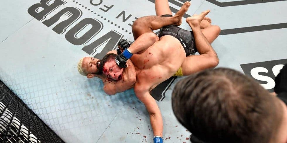 Dramático triunfo en UFC de Figueiredo