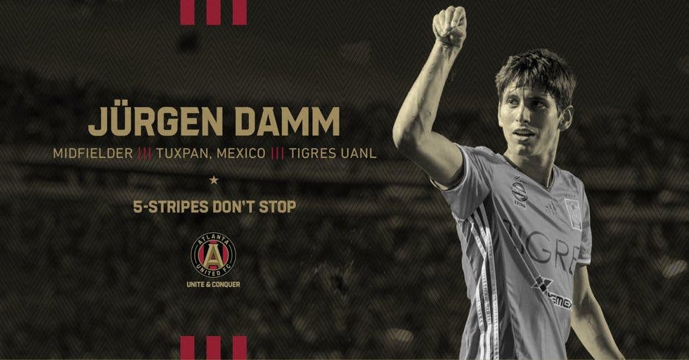 Jürgen Damm llega al Atlanta United