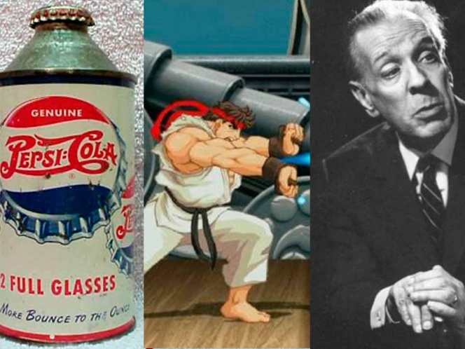 La primera Pepsi, Street Fighter, Borges y las mejores efemérides