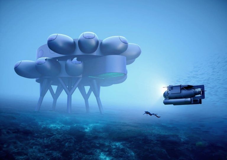 Proteus, la versión submarina de la Estación Espacial Internacional en el mar Caribe