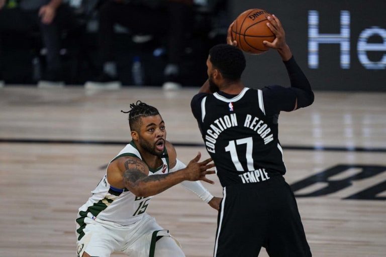 Bucks envió a Giannis a la banca y lo pagaron ante los Nets