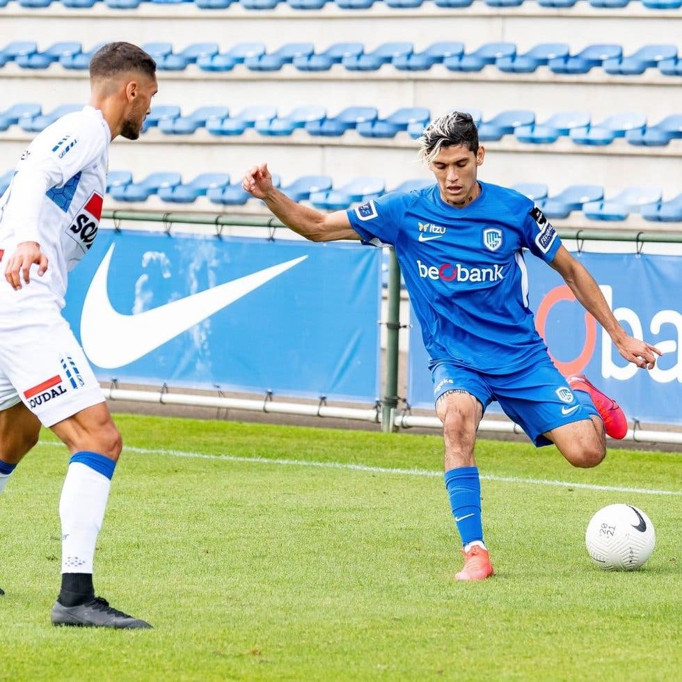 Gerardo Arteaga debutó como titular con el Genk de Bélgica