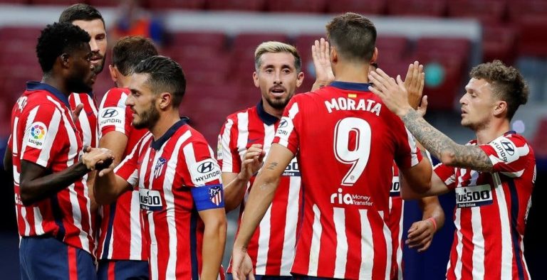 Dos jugadores del Atlético de Madrid arrojaron positivo a coronavirus