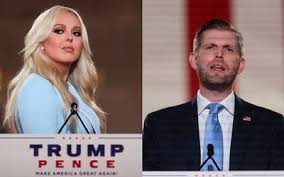 Eric y Tiffany Trump aseguran que gracias a su padre "EU ya no es débil"